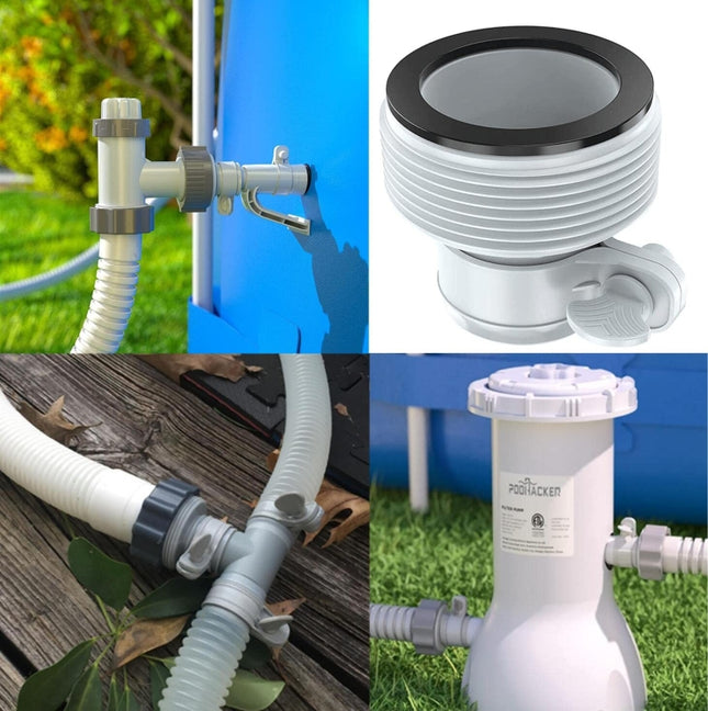 For Intex Pool Pump Fittings 10722 / 25009 Type B Hose Adapter, 1 B Type Adapter