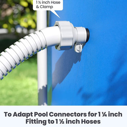 For Intex Pool Pump Fittings 10722 / 25009 Type B Hose Adapter, 1 B Type Adapter