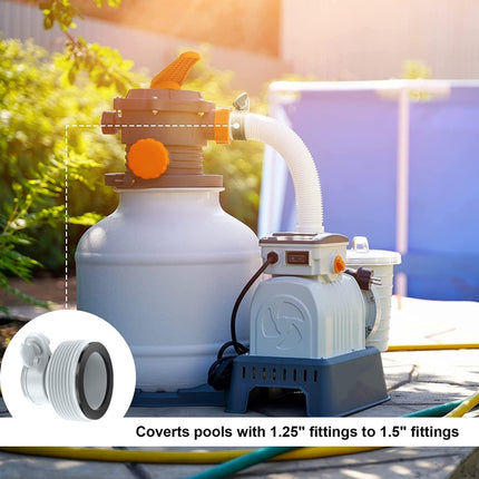 For Intex Pool Pump Fittings 10722 / 25009 Type B Hose Adapter, 1 B Type Adapter