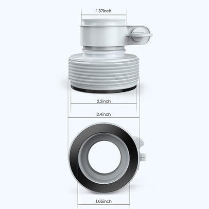 For Intex Pool Pump Fittings 10722 / 25009 Type B Hose Adapter, 1 B Type Adapter