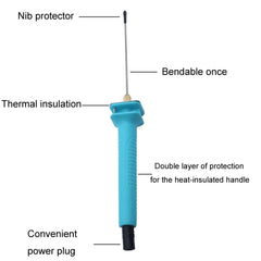 KT Foam Board Cutting Pen Electrothermal Cutting Knife Thermal Melting Pen Tool, 5cm, 10cm, 15cm, 20cm, 25cm