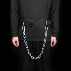 Pull Up Weighted Belt Lumbar Strength Training Double Bar Arm Extension Weighted Belt, Paste, Paste+70cm Iron Chain+2 Hooks, Metal Buckle, Metal Buckle+70cm Iron Chain+2 Hooks, Double Layer Paste, Double Layer Paste+70cm Iron Chain+2 Hooks