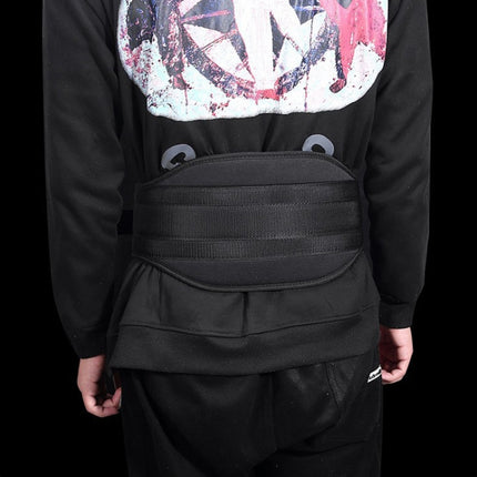 Pull Up Weighted Belt Lumbar Strength Training Double Bar Arm Extension Weighted Belt, Paste, Paste+70cm Iron Chain+2 Hooks, Metal Buckle, Metal Buckle+70cm Iron Chain+2 Hooks, Double Layer Paste, Double Layer Paste+70cm Iron Chain+2 Hooks