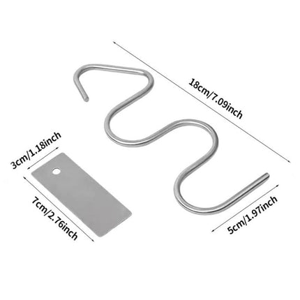 Stainless Steel Peanut Butter Stirrer Food Grade Material Kitchen Butter Jam Stirring Tool, Regular Model, Updated Model