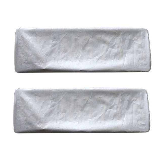 1pair Dustproof Waterproof Thickened Oxford Cloth License Plate Cover