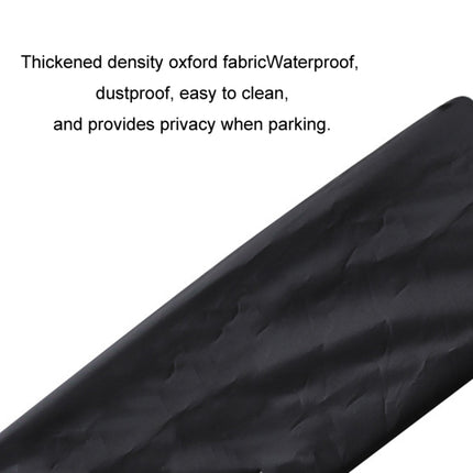1pair Dustproof Waterproof Thickened Oxford Cloth License Plate Cover