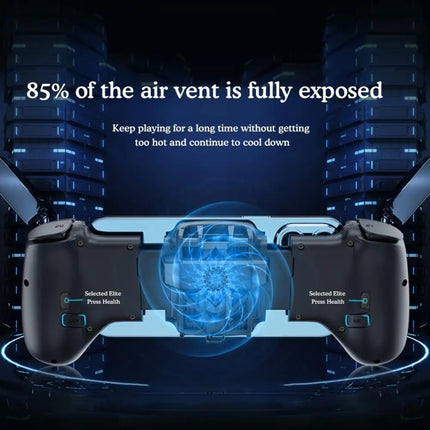 Mobile Phone Gaming Controller with Cooler & 2 Back Button Macro Programmable