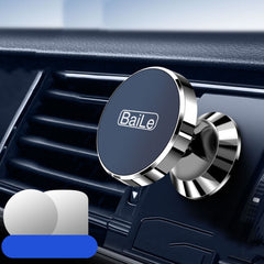 BaiLe Magnetic Car Phone Holder Universal Car Dashboard Fixed Navigation Bracket