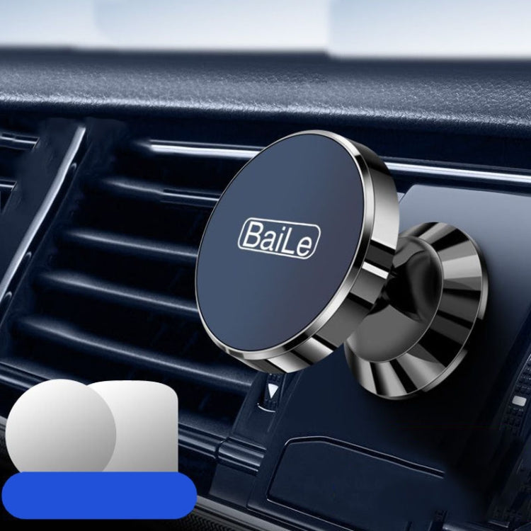 BaiLe Magnetic Car Phone Holder Universal Car Dashboard Fixed Navigation Bracket