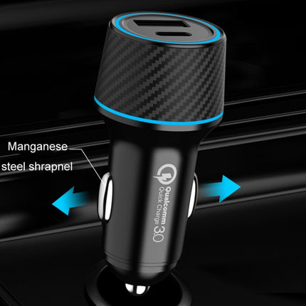 QIAKEY Dual Fast Charging Charger One To Two Cigarette Lighter, TH218 36W, TH219 48W, TH215 43W, TH229 95W