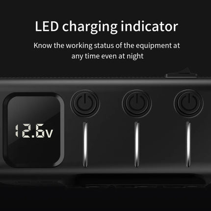 120W Digital Display Cigarette Lighter Car Fast Charging Charger