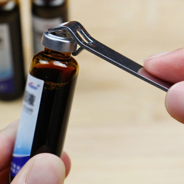 Portable Oral Liquid Bottle Opener Stainless Steel Multifunctional Cap Opener