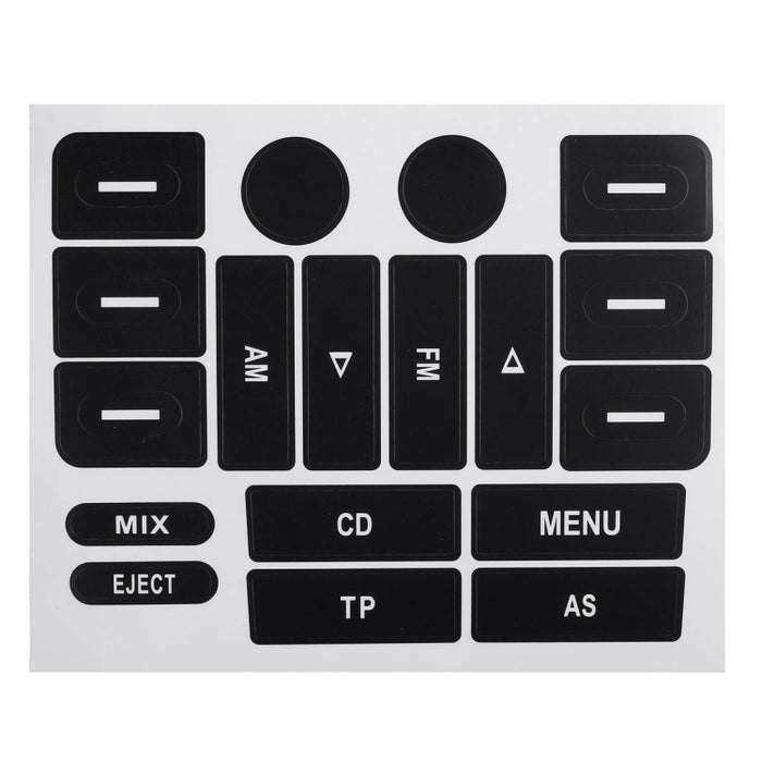 For Volkswagen Golf MK5/Passat RADIO Button Repair Sticker