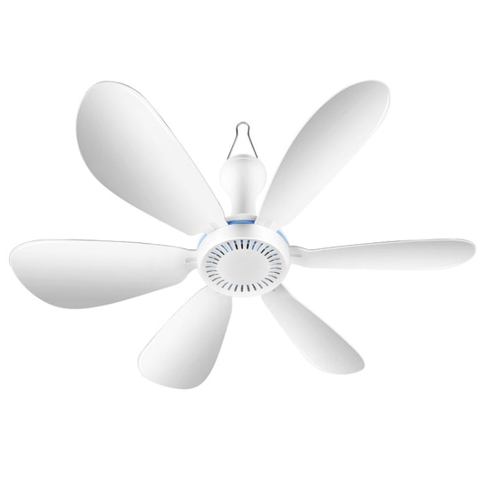 USB-Stummschaltung für Wohnheime mit hoher Windkraft, Mini-Ventilator mit sechs Flügeln, kleiner Deckenventilator, Einzelventilator, Ventilator + Fernbedienung, Geschwindigkeitsregelkabel
