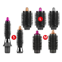 For Dyson Airwrap Curling Iron Accessories, 20mm  Cylinder Comb Rose Red, 20mm  Cylinder Comb Gold, 55mm Cylinder Comb Silver, 55mm  Cylinder Comb Rose Red, 55mm  Cylinder Comb Gold