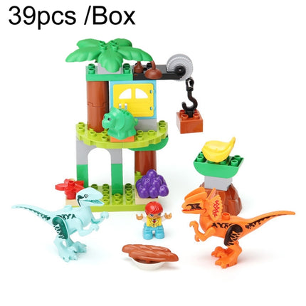 Children Dinosaur Building Block Paradise Large Particle Assembly Household Toys, 294 37pcs /Box, A16 39pcs /Box, 424 39pcs /Box, A10 49pcs /Box, 213 40pcs /Box