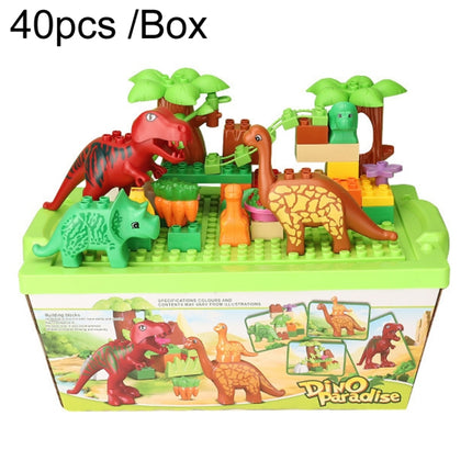Children Dinosaur Building Block Paradise Large Particle Assembly Household Toys, 294 37pcs /Box, A16 39pcs /Box, 424 39pcs /Box, A10 49pcs /Box, 213 40pcs /Box