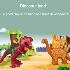 Children Dinosaur Building Block Paradise Large Particle Assembly Household Toys, 294 37pcs /Box, A16 39pcs /Box, 424 39pcs /Box, A10 49pcs /Box, 213 40pcs /Box