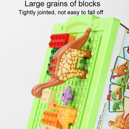 Children Dinosaur Building Block Paradise Large Particle Assembly Household Toys, 294 37pcs /Box, A16 39pcs /Box, 424 39pcs /Box, A10 49pcs /Box, 213 40pcs /Box