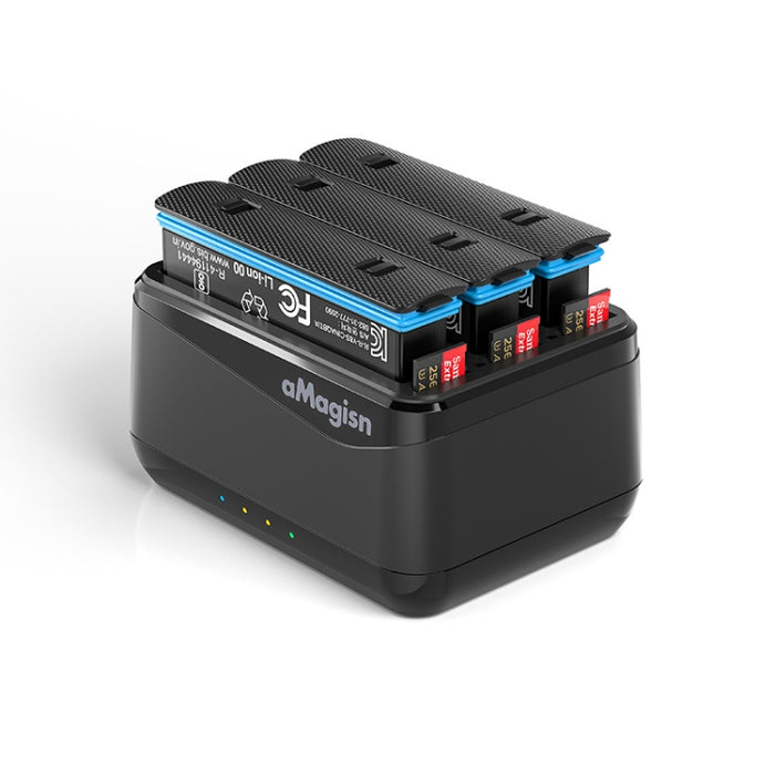 Für Insta360 X4 AMagisn Batterie Ladegerät Lade Sitz Kamera Zubehör, Für Insta360 X4
