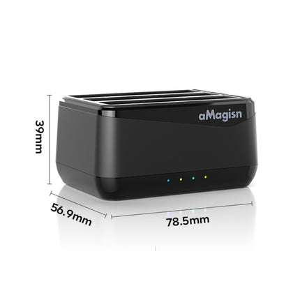 Für Insta360 X4 AMagisn Batterie Ladegerät Lade Sitz Kamera Zubehör, Für Insta360 X4