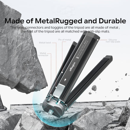 aMagisn AM11 Metal Desktop Tripod Mini Sports Camera SLR Accessories