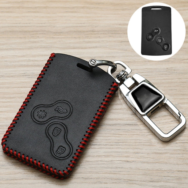 For Renault Car Key Cover Multifunctional Keychain Anti-lost Number Plate, A, B