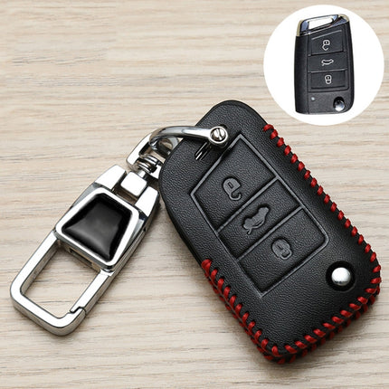 For Volkswagen Jetta Car Key Cover Multifunctional Keychain Anti-lost Number Plate, A, B, E, G