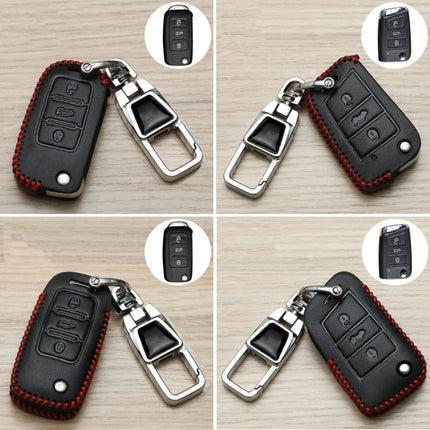 For Volkswagen Jetta Car Key Cover Multifunctional Keychain Anti-lost Number Plate, A, B, E, G