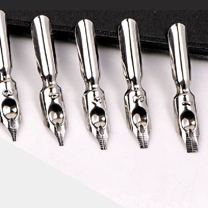 Calligraphy Pen Set Inclined Bar Dip Pen Manga Cartoon Pen With 5 Pen Nib