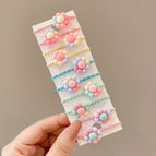Colorful Eight Petal Flowers