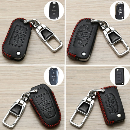 For Citroen Car Key Cover Multifunctional Keychain Anti-lost Number Plate, A, B, C, D