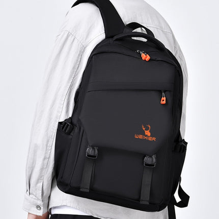 WEIXIER B682 Large Capacity Double Shoulder Backpack Casual Waterproof Travel Bag