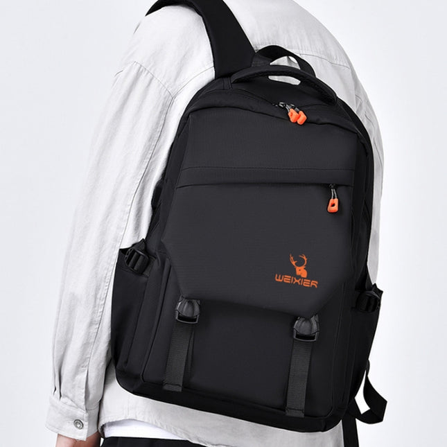 WEIXIER B682 Large Capacity Double Shoulder Backpack Casual Waterproof Travel Bag