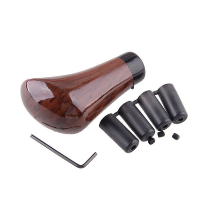 Walnut Car Shift Lever Handle Gear Head