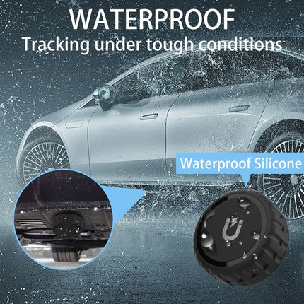For AirTag 2nd Gen / AirTag 1st Gen PC High-Strength Magnetic Suction Waterproof Protective Cover