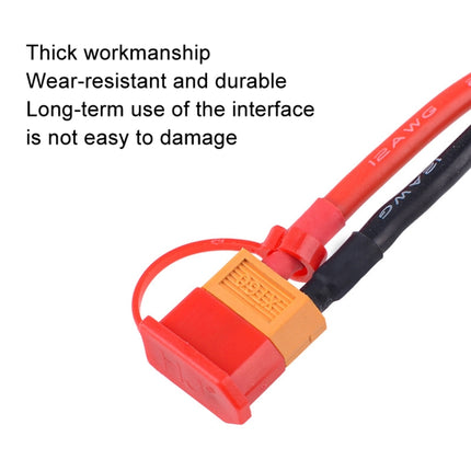 10pcs /Pack XT60 Lithium Battery Plug Protective Cover Plug Dustproof Anti-oxidation Insulation Cover