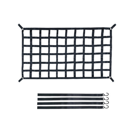Truck Bed Cargo Net Pickup Bed Netting Strap, 127x106cm, 167x127cm, 208x127cm