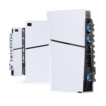 For PS5 Slim DOBE TP5-3538 Host Rear Blu-ray Fan Thermal Cooling Fan, DOBE TP5-3538 (White), DOBE TP5-3538 (Black)