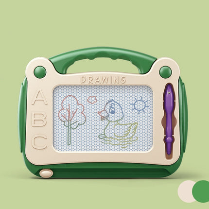 Children Drawing Board Magnetic Writing Board Colorful Baby Doodle Board Toy, Small Blue, Small Pink, Small Green, Large Blue, Large Pink, Large Green