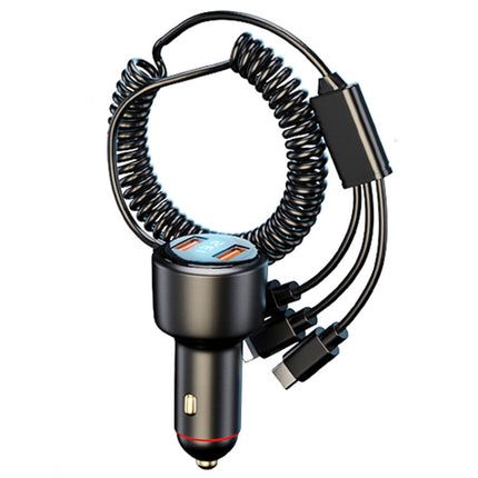 Vehicle Mini Fast Charging Charger Car One To Three Cigarette Lighter, Regular Version, Standard Version, Upgrade Version, Premium Version, Flagship Version, Extreme Version