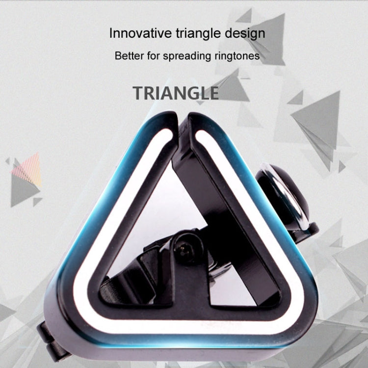 N+1 Mountain Bike Bell Universal Triangle Copper Bell, Clip Ring Black, Clip Ring Silver, Rubber Band Black, Rubber Band Silver