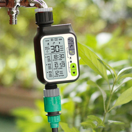 NADSTER Garden Screen Timed Automatic Rain Sensor Flower Waterer, Single Outlet, Dual Outlet