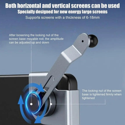 Car Screen Phone Holder Base For Tesla Model 3 And Other Models, Base + Magnetic Stand