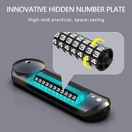 Solar Car Smart Spray Aromatherapy Machine Parking Sign