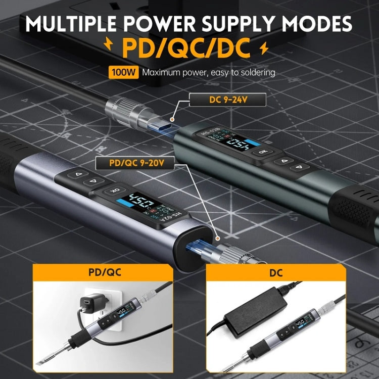 FNIRSI Portable Constant Temperature Soldering Iron Set
