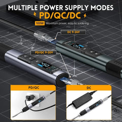 FNIRSI Portable Constant Temperature Soldering Iron Set