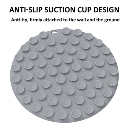 7 Inch Pet Licking Mat with Suction Cups Non-Slip Slow Feeding Mat for Dogs & Cats, Grey, Mint Color, Blue
