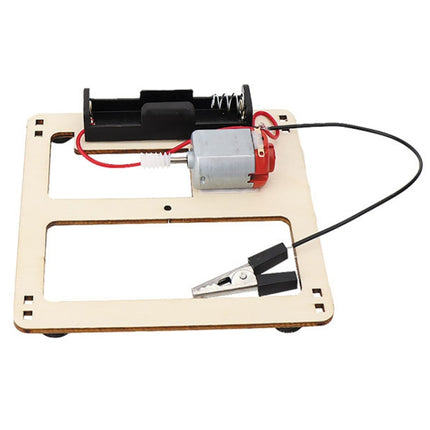 Electrical Carousel Assembly Model Children DIY Science Technology Production Homemade Toy, Electrical Carousel
