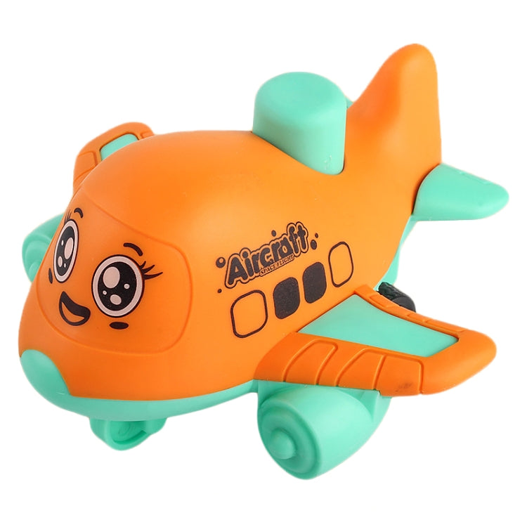 Children Toy Press Cartoon Inertia Car Baby Educational Toy Car Gift, Aircraft Purple, Aircraft Yellow, Aircraft Orange, Ship Purple, Ship Yellow, Ship Orange